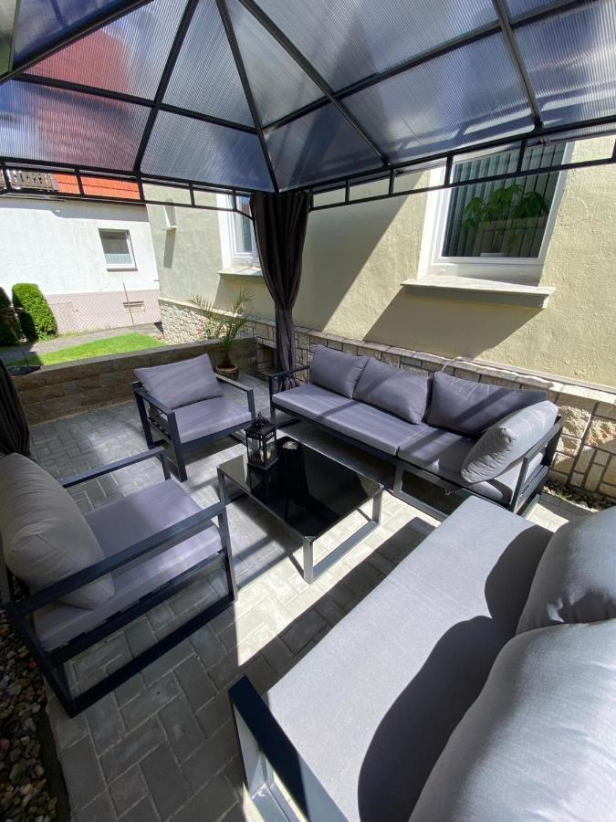 Ferienwohnung Am Schildautal-Mit Gartenlounge & Wlan سيسين المظهر الخارجي الصورة